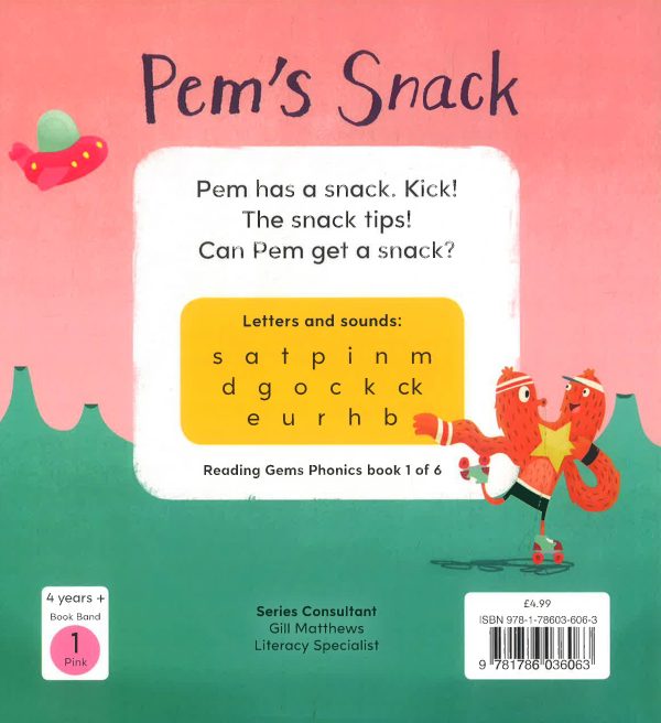 Reading Gems Phonics: Pem s Snack Supply